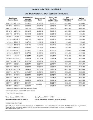 Complete <strong>Nyc Doe Per Diem Payroll</strong> Calendar 2020 online with US Legal Forms. . Nyc doe payroll schedule per diem